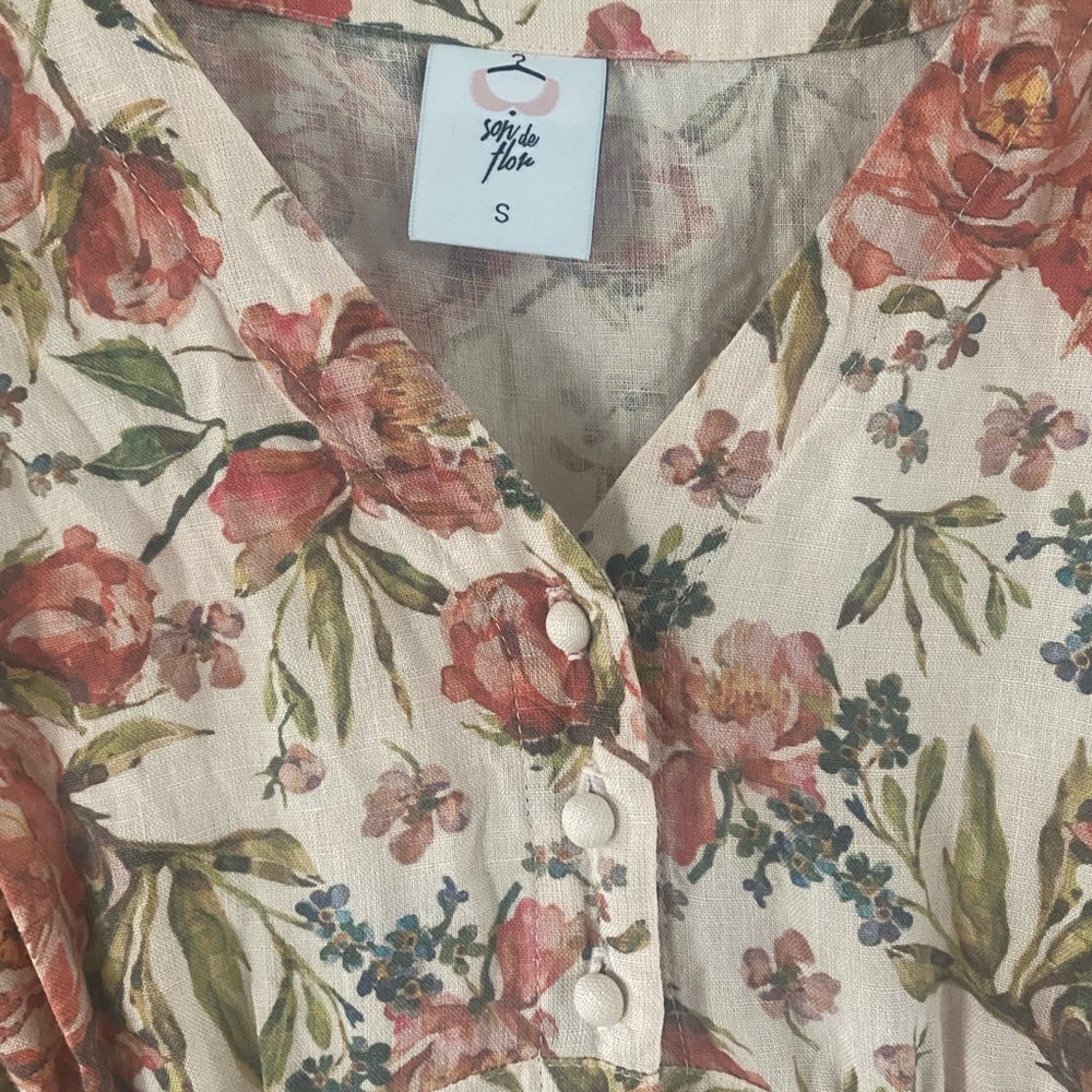 SOLD!!!!!Son de flor Rose dream Diane linen SOLD!!!!